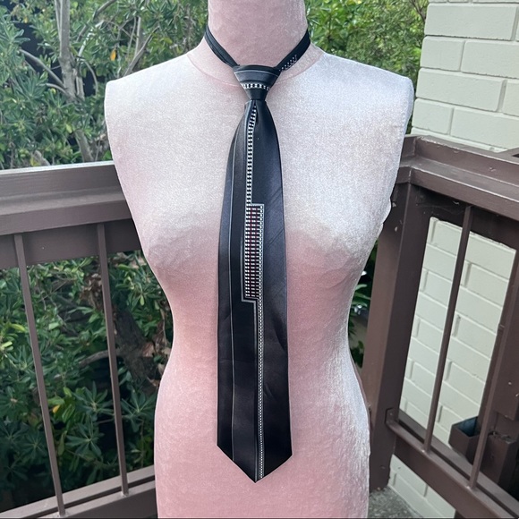 Puritan Accessories Mens Tiemens Black Zipper Tie Poshmark